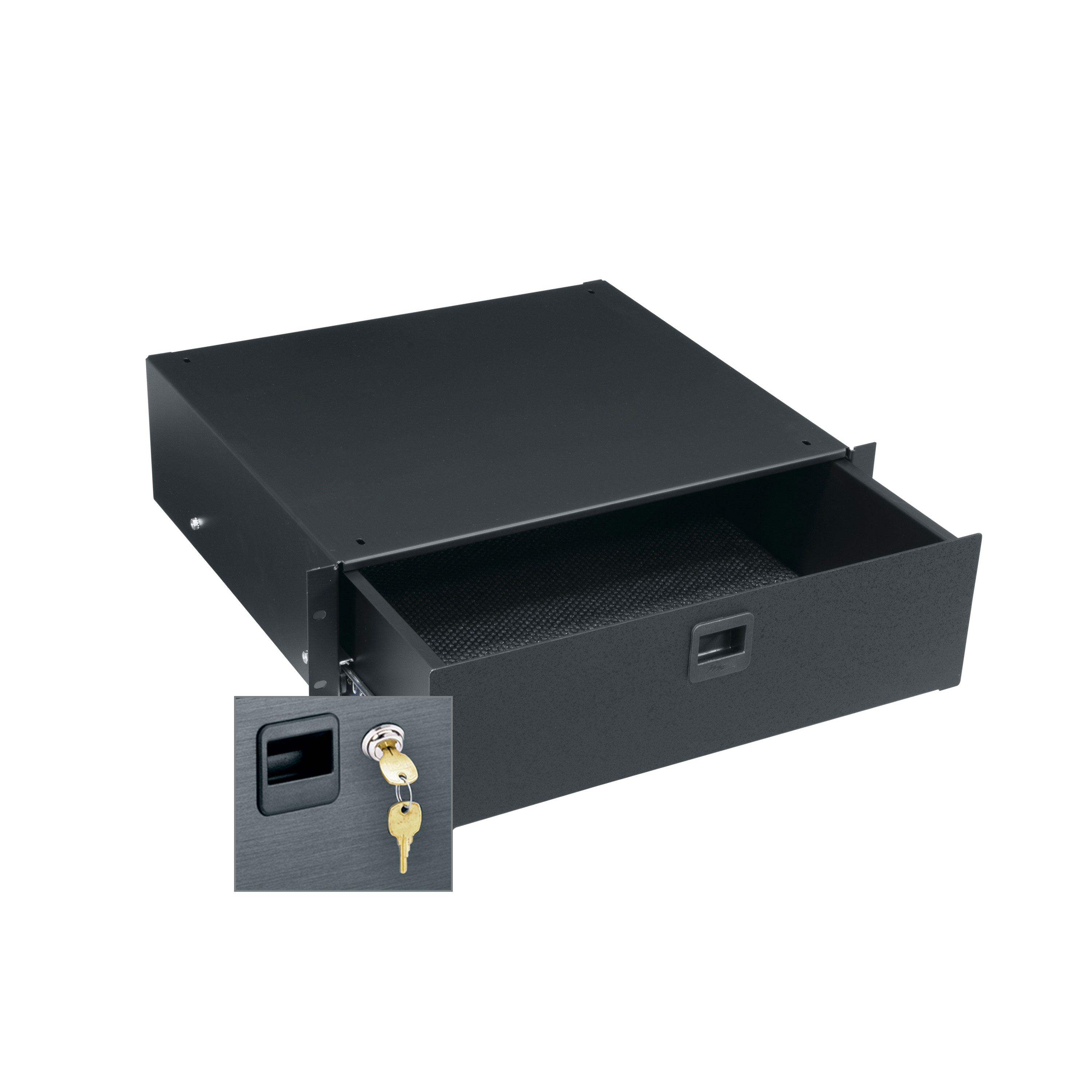 Middle Atlantic 3SP TEXT DRAWER W/LOCK - TD3LK