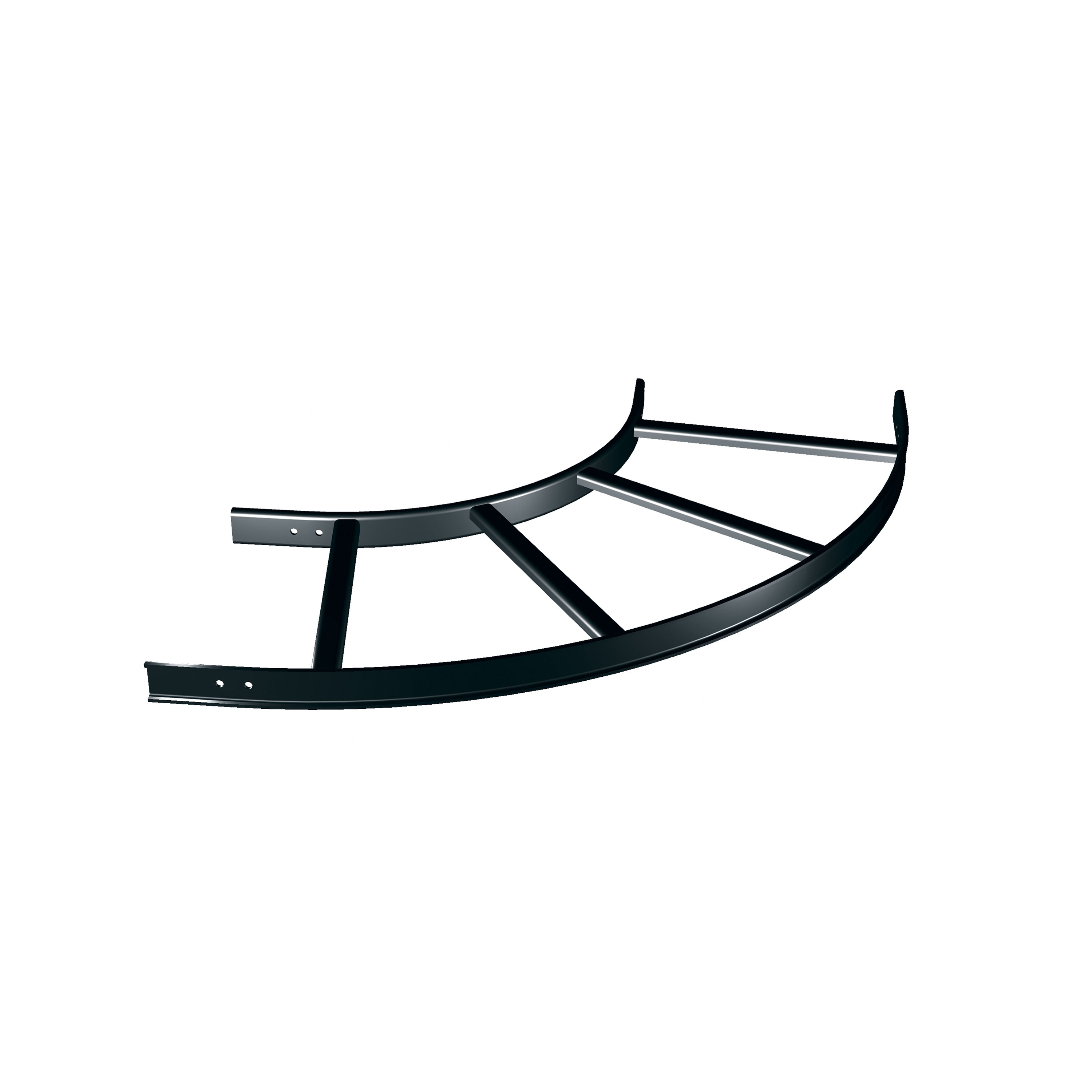 Middle Atlantic 90 HORIZ BEND, 24 , BLK, 1PC - CLB-90HB-W24