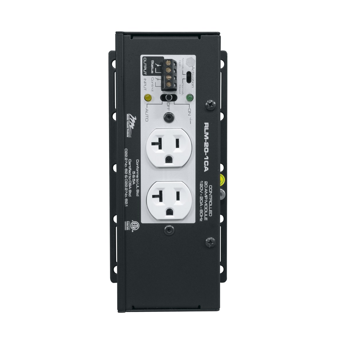 Middle Atlantic 20A CONTROLLED MOD, CORD - RLM-20-1CA