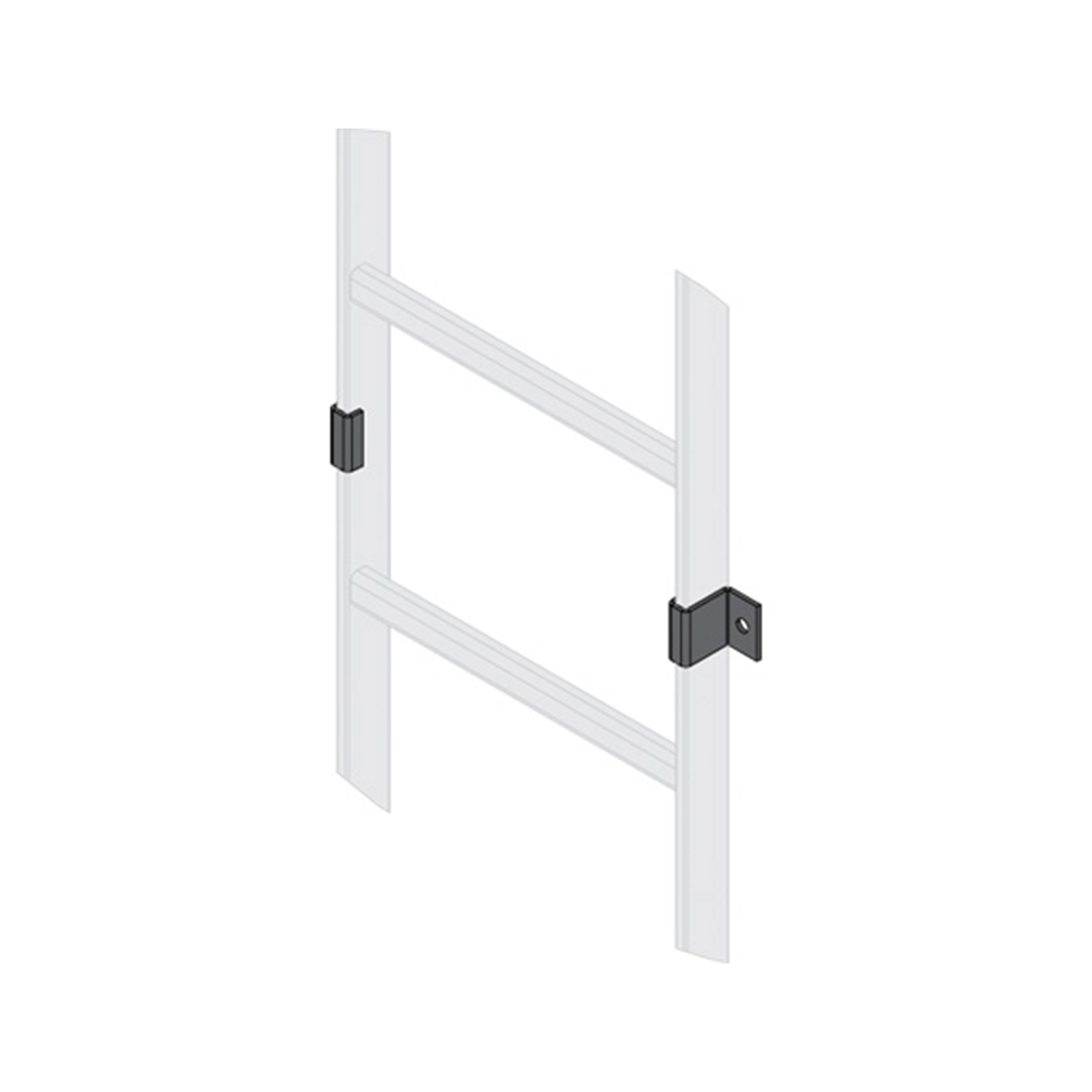 Middle Atlantic LADDER WALL CLAMP, 6PR - CLH-RWC-6