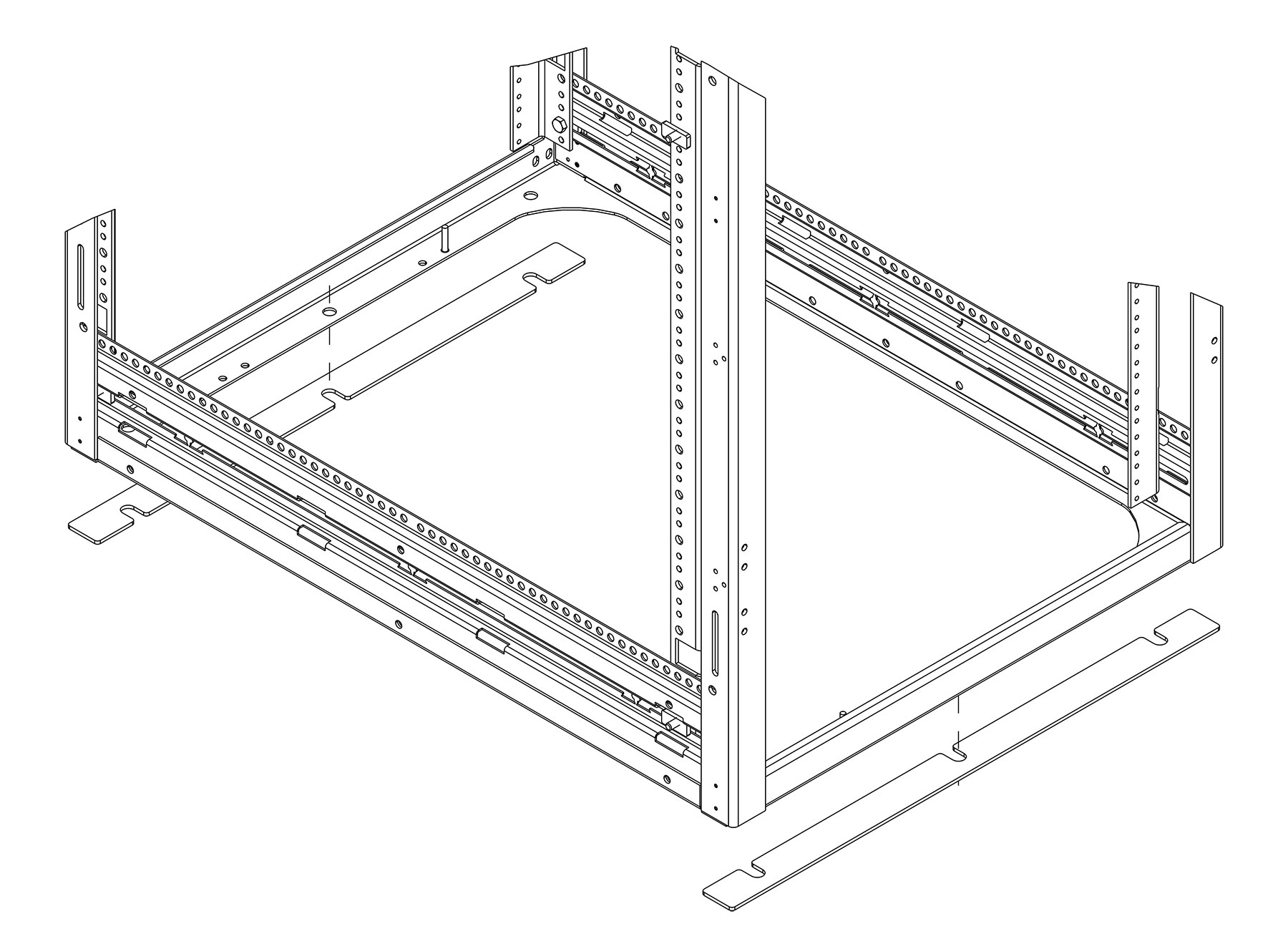 Middle Atlantic GRK ISOLATION KIT, Isolation Kit, GRK Series - GRK-ISO