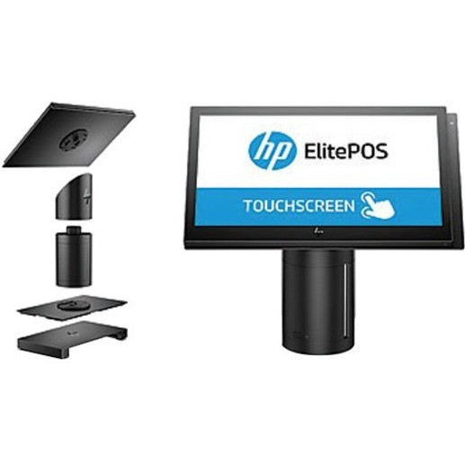HP Engage One 141 POS Terminal - Intel Celeron 2.20 GHz - 4 GB DDR4 SDRAM - 128 GB SSD M.2/SATA - Windows 10 IoT Enterprise LTSB (64-bit) - 4J8K4UT#ABA