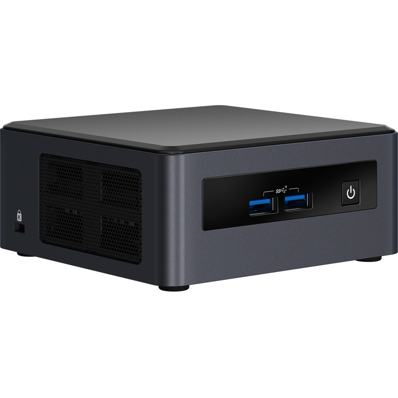 Simply Nuc 10 Performance NUC10i3FNHN Desktop Computer - Intel Core i3 10th Gen i3-10110U Dual-core (2 Core) 2.10 GHz - 16 GB RAM DDR4 SDRAM - 256 GB M.2 PCI Express SSD - Mini PC - 910-BN1A-061