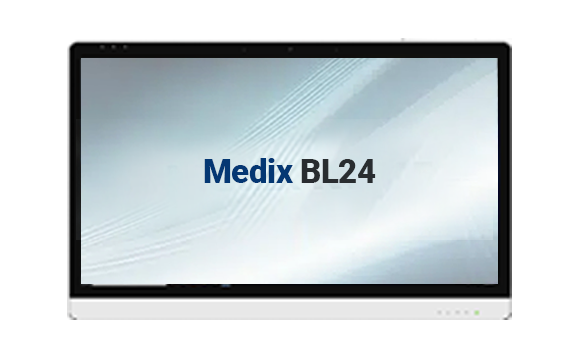 Tangent Medix BL24 Medical Grade Monitor, High Brightness Display, Fanless Design - 60601 Certification