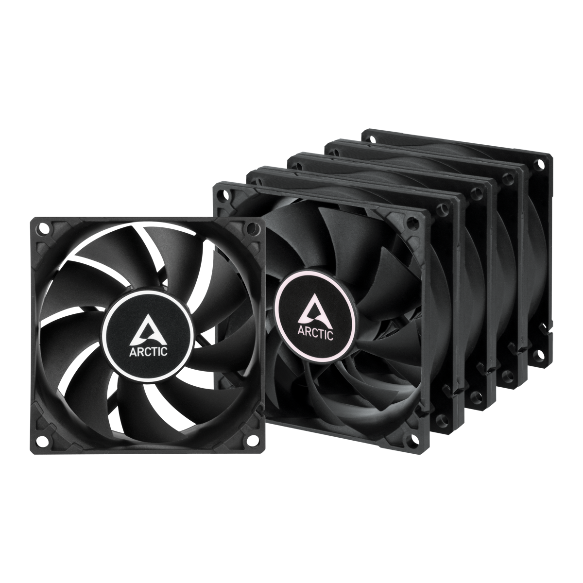 Arctic F8 (BLACK) - 5 PACK - ACFAN00234A