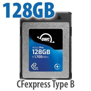 OWC 128GB Atlas Pro CFexpress 2.0 Type B Memory Card - OWCCFXB2P00128