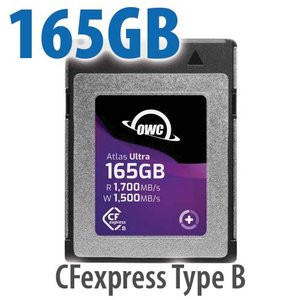 OWC 165GB Atlas Ultra CFexpress 2.0 Type B Memory Card - OWCCFXB2U0165