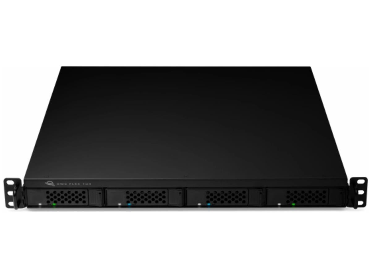 OWC 68.0TB Flex 1U4 4-Bay Rackmount Thunderbolt Storage,  Docking & PCIe Expansion Solution - OWCTB3F1U1S068X