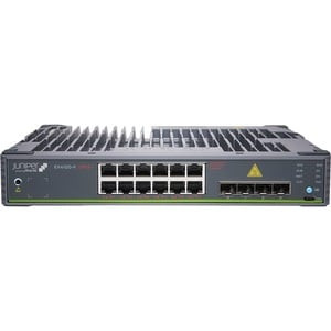 Juniper EX4100-F-12T Ethernet Switch - 12 Ports - Manageable - Gigabit Ethernet, 10 Gigabit Ethernet - 10/100/1000Base-T, 10GBase-T, 10GBase-X - TAA Compliant - 3 Layer Supported - EX4100-F-12T-TAA Juniper EX4100-F-12T Ethernet Switch - 12 Ports - Manageable - Gigabit Ethernet, 10 Gigabit Ethernet - 10/100/1000Base-T, 10GBase-T, 10GBase-X - TAA Compliant - 3 Layer Supported - EX4100-F-12T-TAA