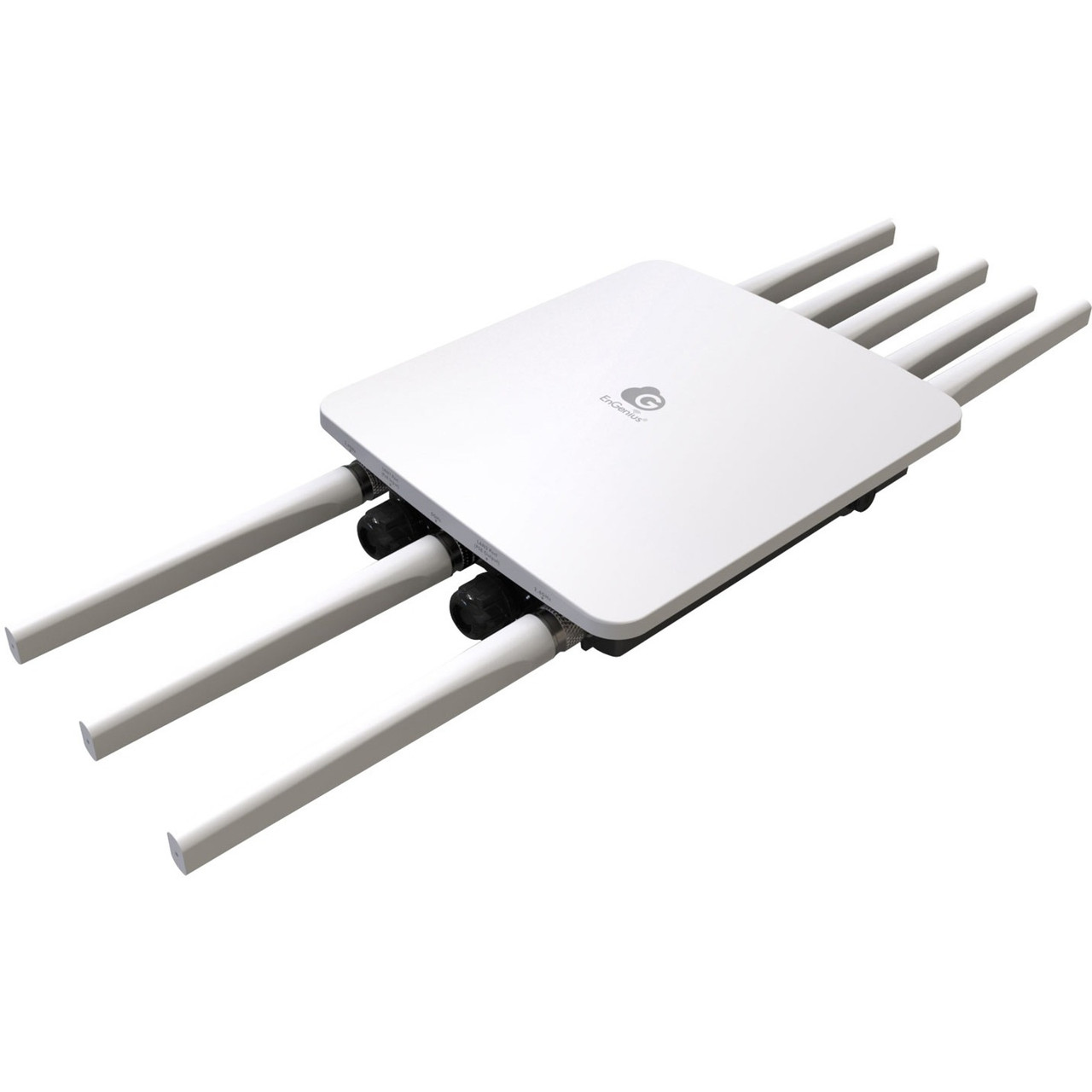 EnGenius ECW270 Dual Band IEEE 802.11 a/b/g/n/ac/ax 3.52 Gbit/s Wireless Access Point - Outdoor - 2.40 GHz, 5 GHz - 8 x External Antenna(s) - External - MIMO Technology - 2 x Network (RJ-45) - Gigabit Ethernet - ECW270