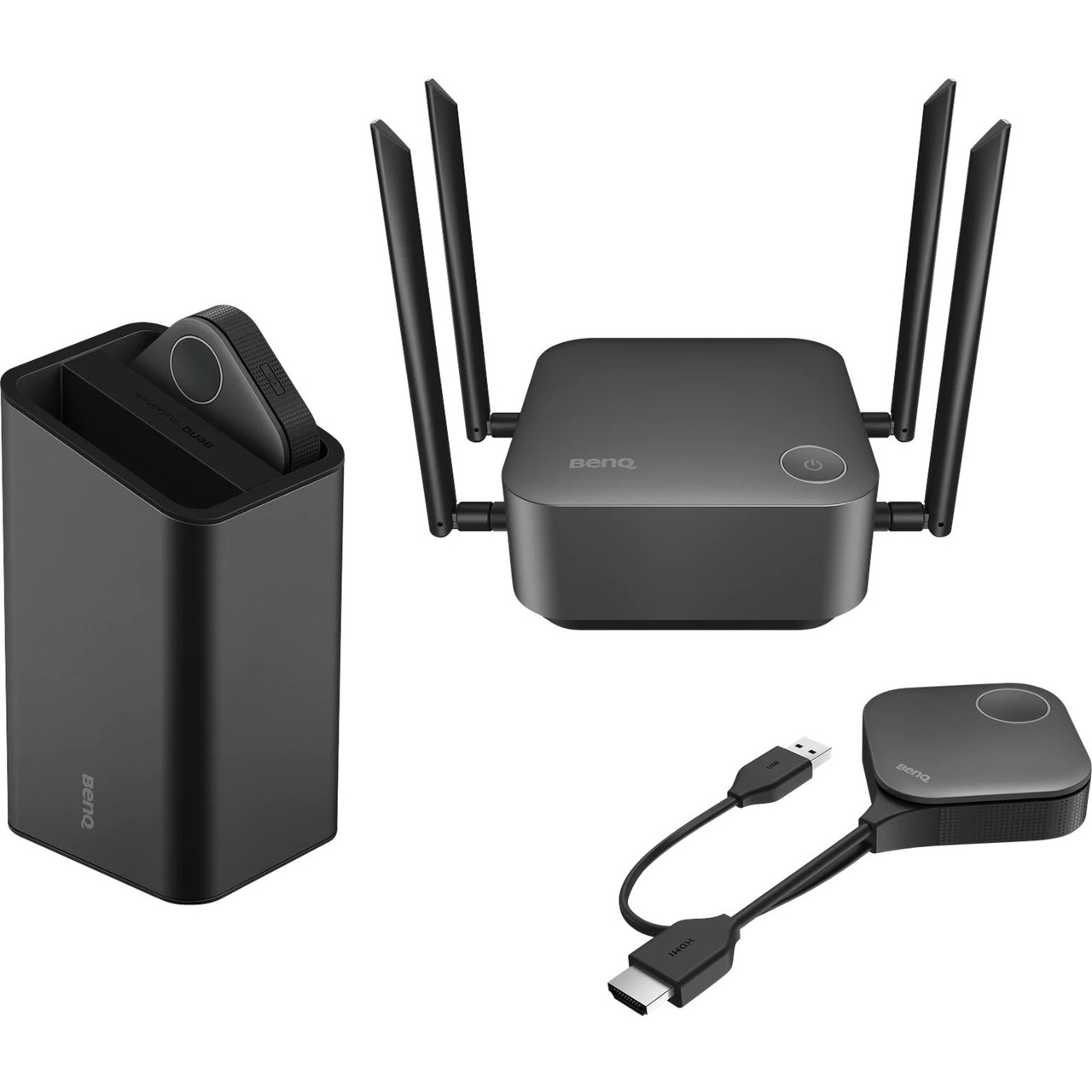 BenQ InstaShow WDC30 Dual Band IEEE 802.11ac 1.76 Gbit/s Wireless Presentation Gateway - 2.40 GHz, 5 GHz - 4 x External Antenna(s) - External - 1 x Network (RJ-45) - Ethernet - 12 W - WDC30 BenQ InstaShow WDC30 Dual Band IEEE 802.11ac 1.76 Gbit/s Wireless Presentation Gateway - 2.40 GHz, 5 GHz - 4 x External Antenna(s) - External - 1 x Network (RJ-45) - Ethernet - 12 W - WDC30