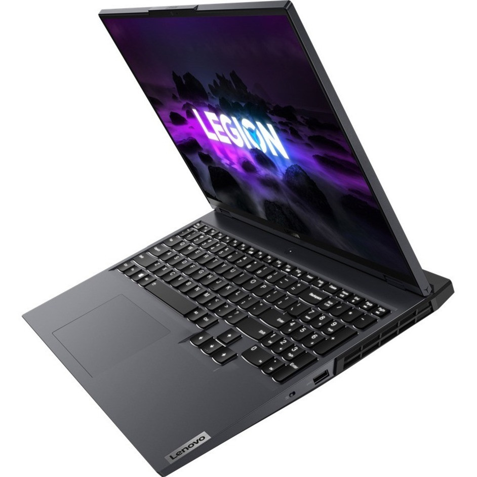 Lenovo Legion 5 Pro 16ACH6H 82JQ00FCUS 16" Gaming Notebook - 2560 x 1600 - AMD Ryzen 7 5800H Octa-core (8 Core) 3.20 GHz - 32 GB Total RAM - 2 TB SSD - Storm Gray, Black - 82JQ00FCUS