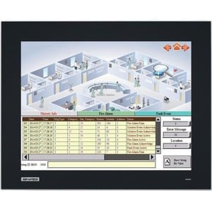 Advantech  FPM-219 19" Class Open-frame LCD Touchscreen Monitor - 19" Viewable - 5-wire Resistive - 1280 x 1024 - SXGA - Thin Film Transistor (TFT) - 16.7 Million Colors - 350 Nit - LED Backlight - HDMI - FPM-219-R9AE
