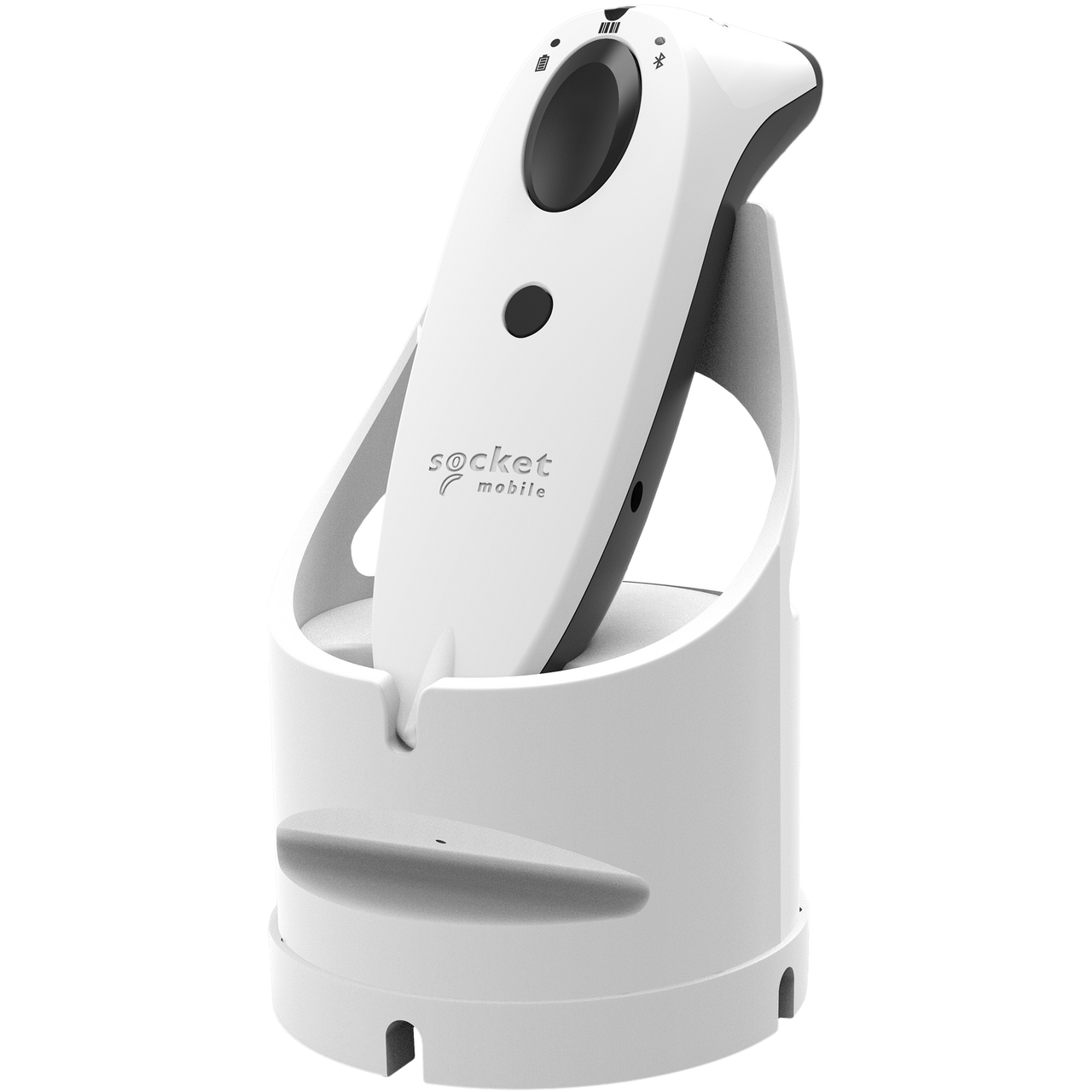 Socket scan S730, Laser Barcode Scanner, White & White Dock - CX3485-1980
