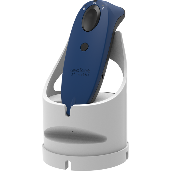 Socket scan S730, Laser Barcode Scanner, Blue & White Dock - CX3486-1981