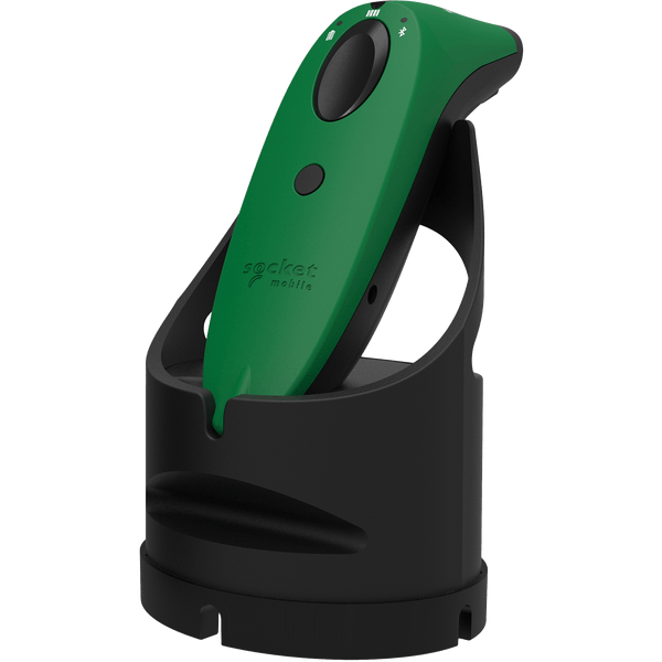 Socket scan S730, Laser Barcode Scanner, Green Charging Dock 110 - CX3457-1925