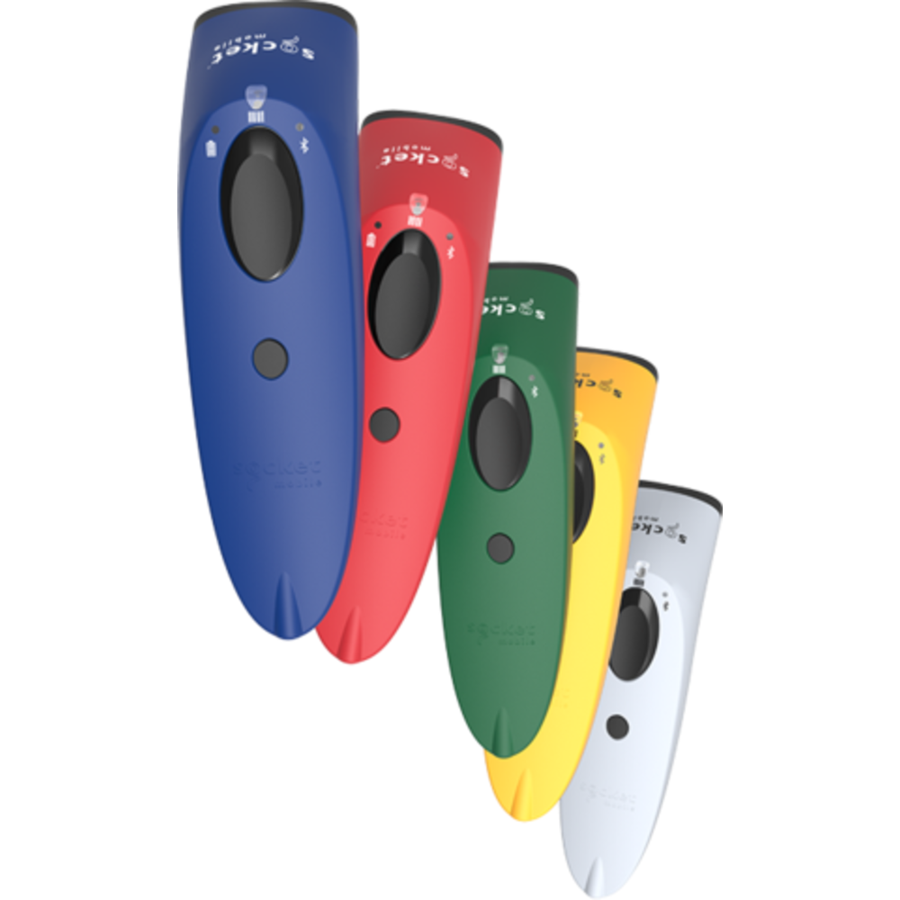 Socket scan S760, Universal Barcode Scanner & Travel Id Reader, Red - CX3440-1895