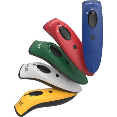 Socket scan S760, Universal Barcode Scanner & Travel Id Reader, Red & White Dock - CX3506-2107