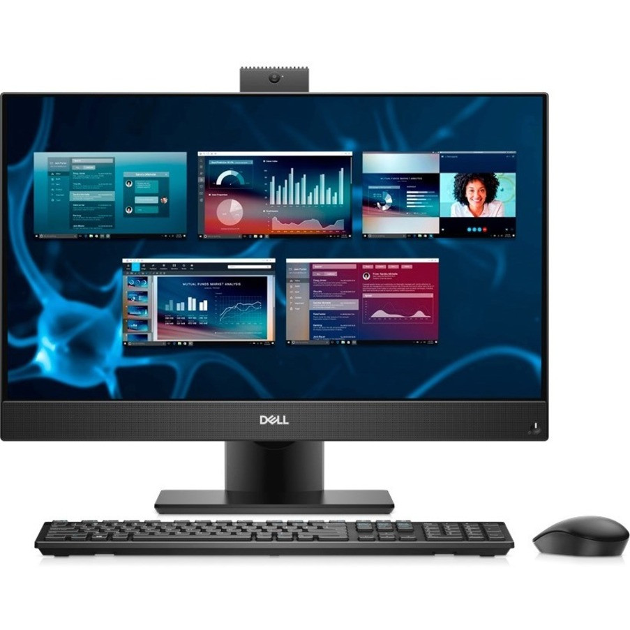 Dell OptiPlex 5000 5480 All-in-One Computer - Intel Core i5 10th Gen i5-10500T Hexa-core (6 Core) 2.30 GHz - 8 GB RAM DDR4 SDRAM - 256 GB SSD - 23.8" Full HD 1920 x 1080 - Desktop - Windows 10 Pro 64-bit - Intel UHD Graphics 630 DDR4 SDRAM - 9PC66