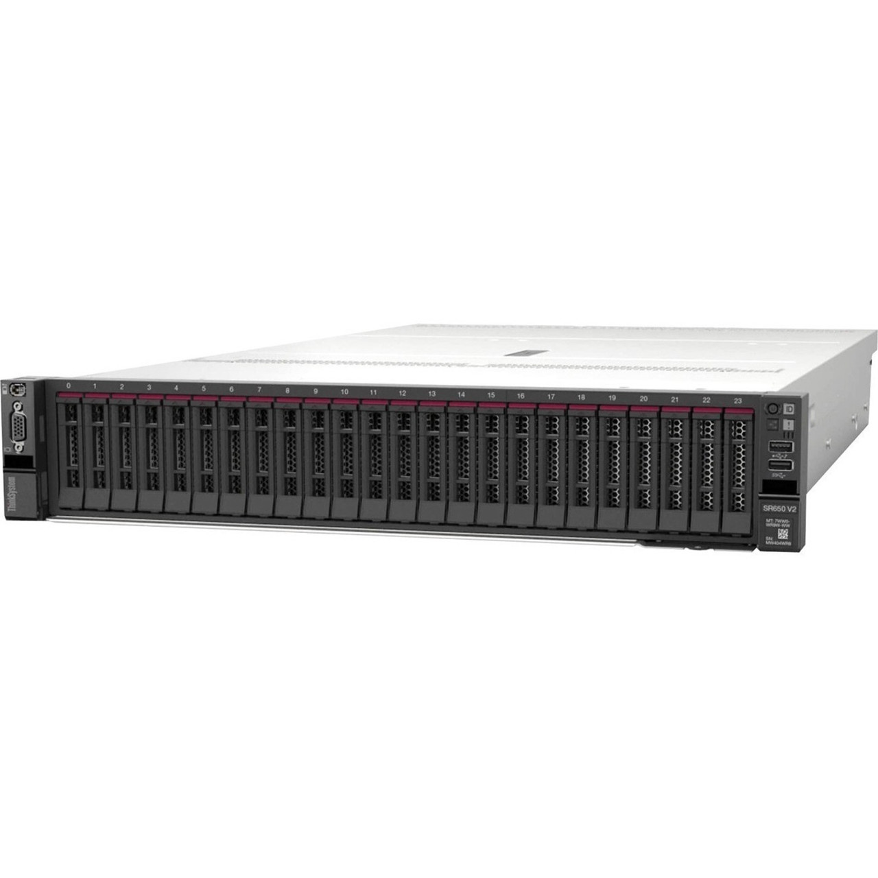Lenovo ThinkSystem SR650 V2 7Z73A08JNA 2U Rack Server - 1 x Intel Xeon Gold 5320 2.20 GHz - 32 GB RAM - Serial ATA/600, 12Gb/s SAS Controller - Intel C621A Chip - 2 Processor Support - Matrox G200 Up to 16 MB Graphic Card - 7Z73A08JNA