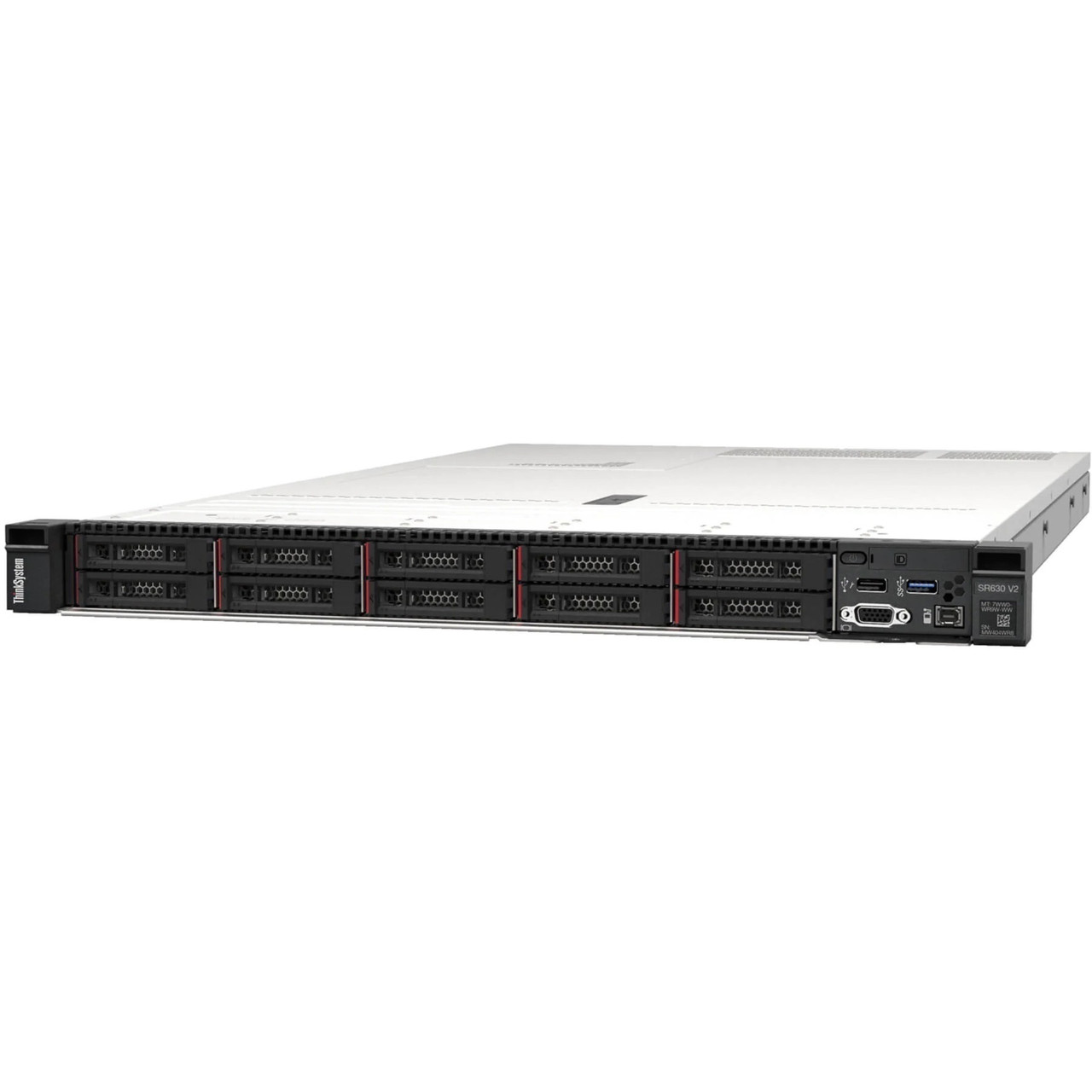 Lenovo ThinkSystem SR630 V2 7Z71A06XNA 1U Rack Server - 1 x Intel Xeon Gold 5320 2.20 GHz - 32 GB RAM - Serial ATA/600, 12Gb/s SAS Controller - Intel C621A Chip - 2 Processor Support - 8 TB RAM Support - 7Z71A06XNA