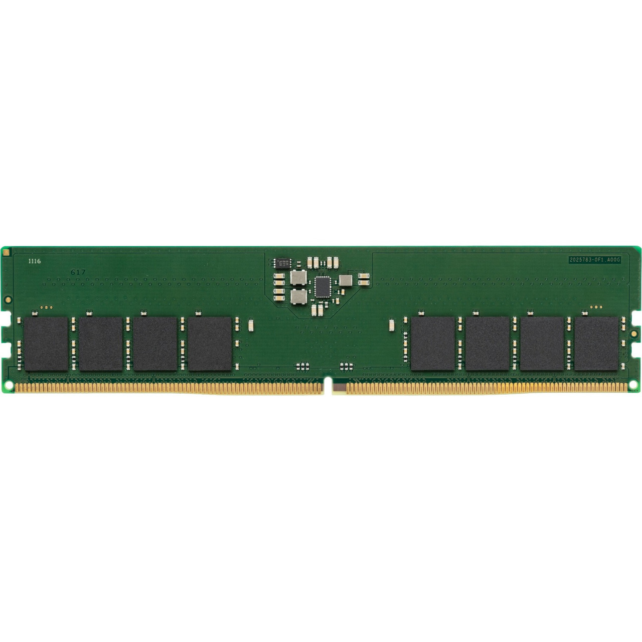 Kingston 16GB DDR5 SDRAM Memory Module - For Computer, Motherboard, Desktop PC - 16 GB - DDR5-5600/PC5-44800 DDR5 SDRAM - 5600 MHz Single-rank Memory - CL46 - 1.10 V - Non-ECC - Unbuffered - 288-pin - DIMM - Lifetime Warranty - KVR56U46BS8-16