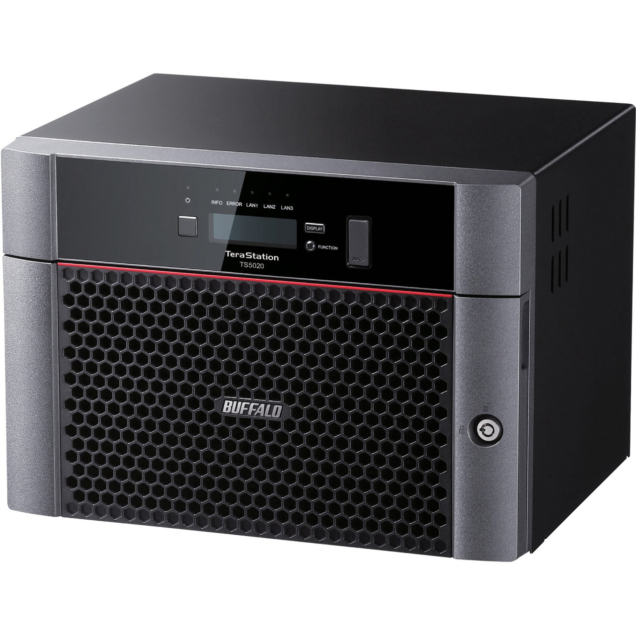 Buffalo TeraStation TS5820DN SAN/NAS Storage System - Annapurna Labs Alpine Quad-core (4 Core) 2 GHz - 8 x HDD Supported - 4 x HDD Installed - 80 TB Installed HDD Capacity - Serial ATA/600 - 8 GB RAM DDR4 SDRAM - TS5820DN8004