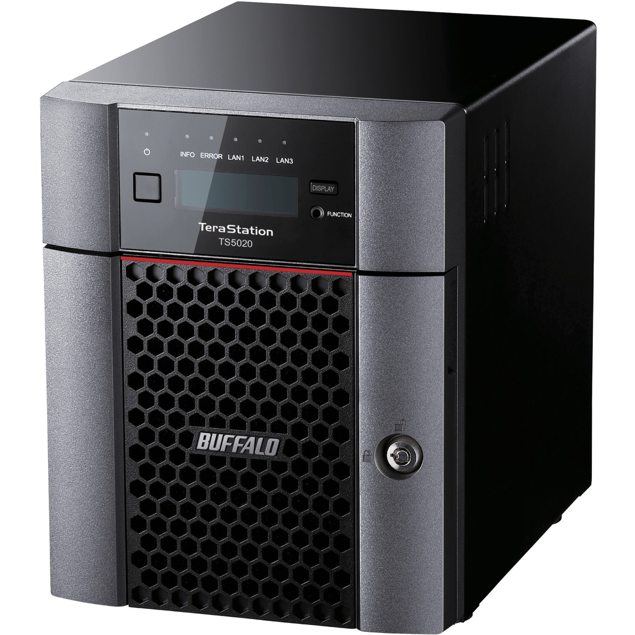 Buffalo TeraStation TS5420DN SAN/NAS Storage System - Annapurna Labs Alpine Quad-core (4 Core) 2 GHz - 4 x HDD Supported - 4 x HDD Installed - 64 TB Installed HDD Capacity - Serial ATA/600 - 8 GB RAM DDR4 SDRAM - TS5420DN6404