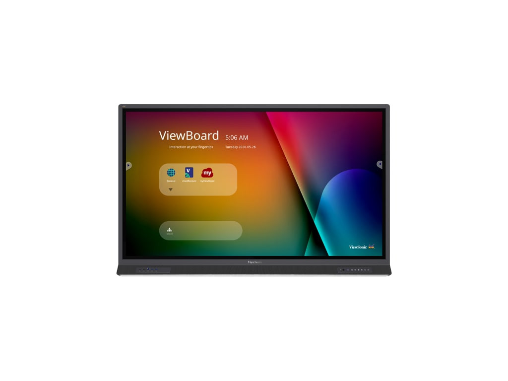 Viewsonic ViewBoard IFP8652-1TAA Collaboration Display - 86" LCD - Touchscreen - 3840 x 2160 - 350 Nit - USB - HDMI - VGA - IFP8652-1TAA