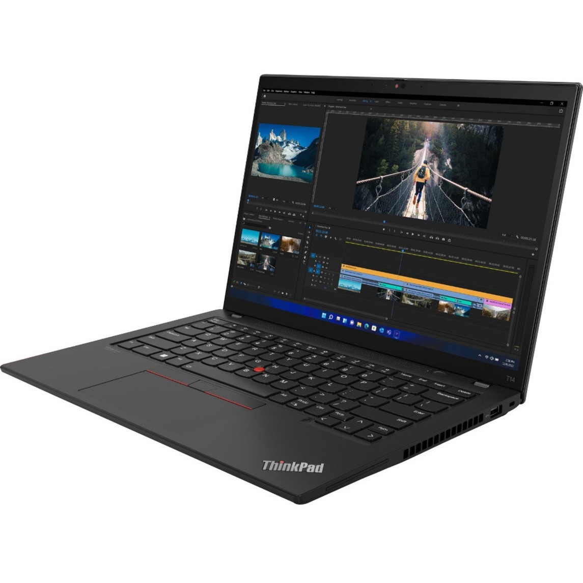 Lenovo ThinkPad T14 Gen 3 21AJS4NS4T 14" Notebook - WUXGA - 1920 x 1200 - Intel Core i5 12th Gen i5-1245U Deca-core (10 Core) 1.60 GHz - 16 GB Total RAM - 512 GB SSD - 21AJS4NS4T