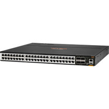 HPE 8360-48XT4CV2 Ethernet Switch - Manageable - 10 Gigabit Ethernet, 100 Gigabit Ethernet - 10GBase-T, 100GBase-X - 3 Layer Supported - Modular - 500 W Power Consumption - Optical Fiber, Twisted Pair - 1U - Rack-mountable, Cabinet Mount - R9G13A#ABA