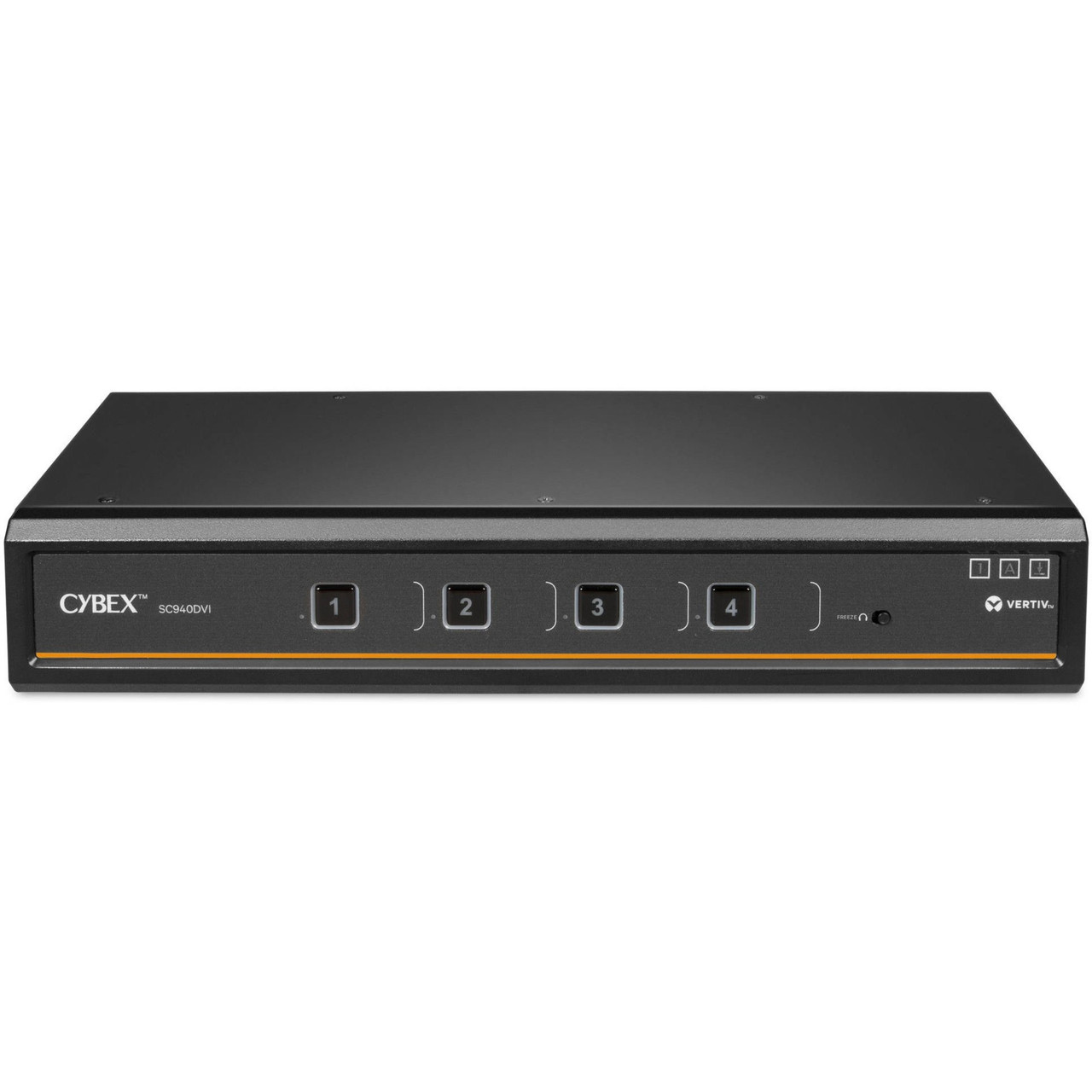 Avocent Vertiv Cybex SC900 Secure KVM | Dual Head | 4 Port Universal and DVI-D | NIAP version 4.0 Certified - SC940DVI-400 Avocent Vertiv Cybex SC900 Secure KVM | Dual Head | 4 Port Universal and DVI-D | NIAP version 4.0 Certified - SC940DVI-400
