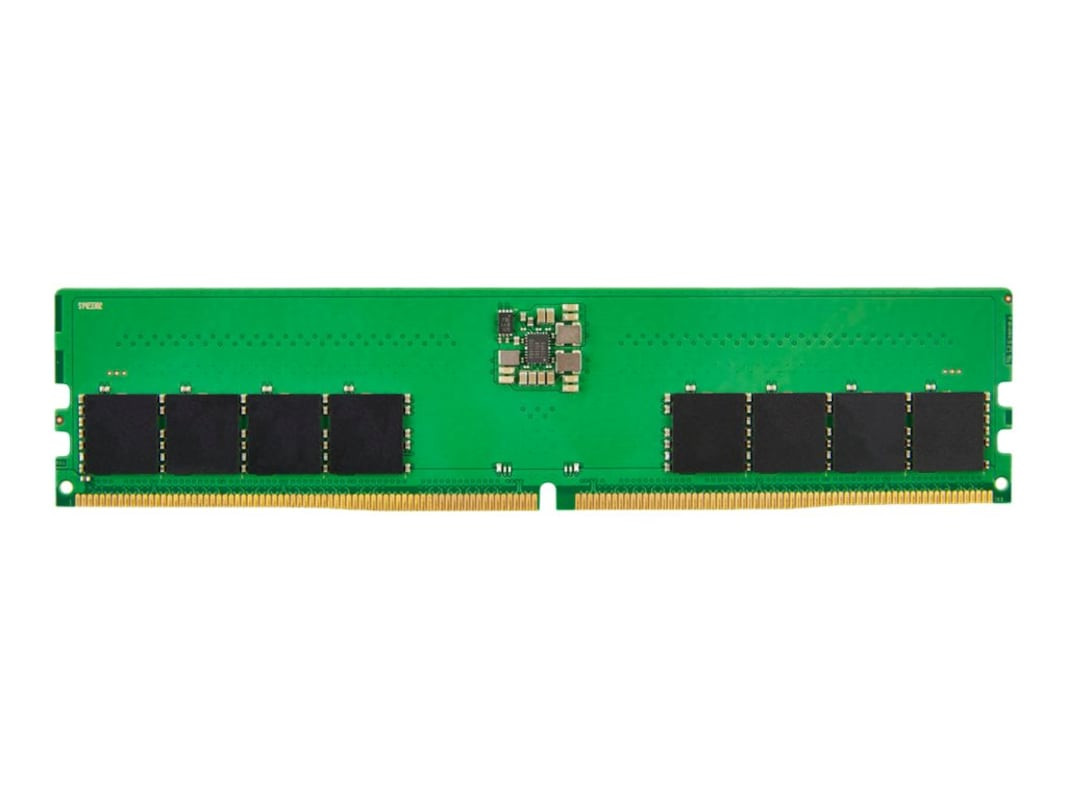 HP 16GB DDR5 SDRAM Memory Module - For Workstation, Desktop PC - 16 GB (1 x 16GB) - DDR5-4800/PC5-38400 DDR5 SDRAM - 4800 MHz - ECC - Unbuffered - 288-pin - DIMM - 4M9Y1AA