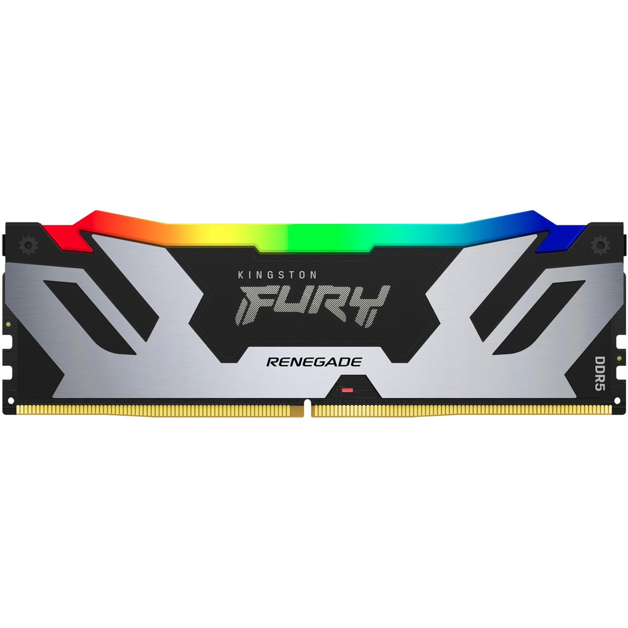Kingston FURY Renegade 16GB DDR5 SDRAM Memory Module - For Motherboard - 16 GB (1 x 16GB) - DDR5-6000/PC5-48000 DDR5 SDRAM - 6000 MHz Single-rank Memory - CL32 - 1.35 V - Non-ECC - Unbuffered - KF560C32RSA-16