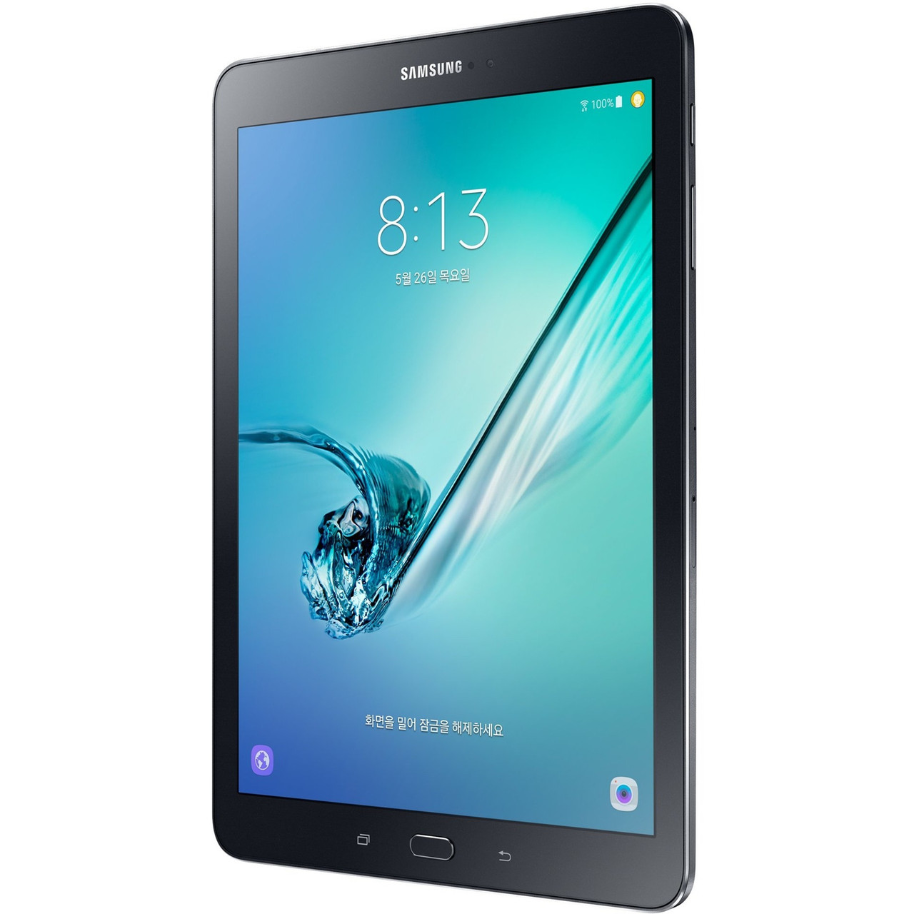 Samsung Galaxy Tab S2 SM-T813 Tablet - 9.7" - Octa-core (8 Core) 1.80 GHz - 3 GB RAM - 32 GB Storage - Android 6.0 Marshmallow - Black - SM-T813NZKEXAC