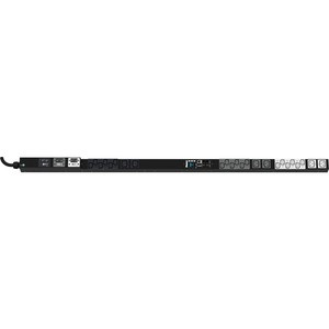 Panduit Smartzone MI 24-Outlets PDU - Monitored - Nema L15-30P - 6 x IEC 60320 C19, 18 x IEC 60320 C13 - 230 V AC - Network (RJ-45) - 0U - Vertical - Rack-mountable- P24D27M-RD1C