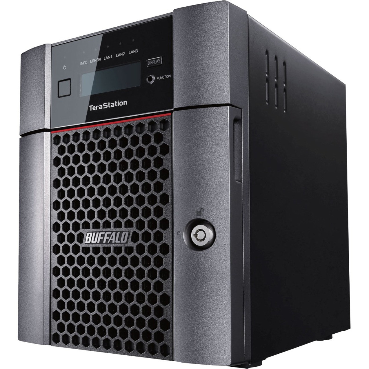 Buffalo TeraStation TS5410DN SAN/NAS Storage System - Annapurna Labs Alpine AL-314 Quad-core (4 Core) 1.70 GHz - 4 x HDD Supported - 48 TB Supported HDD Capacity - 4 x HDD Installed - TS5410DN4804