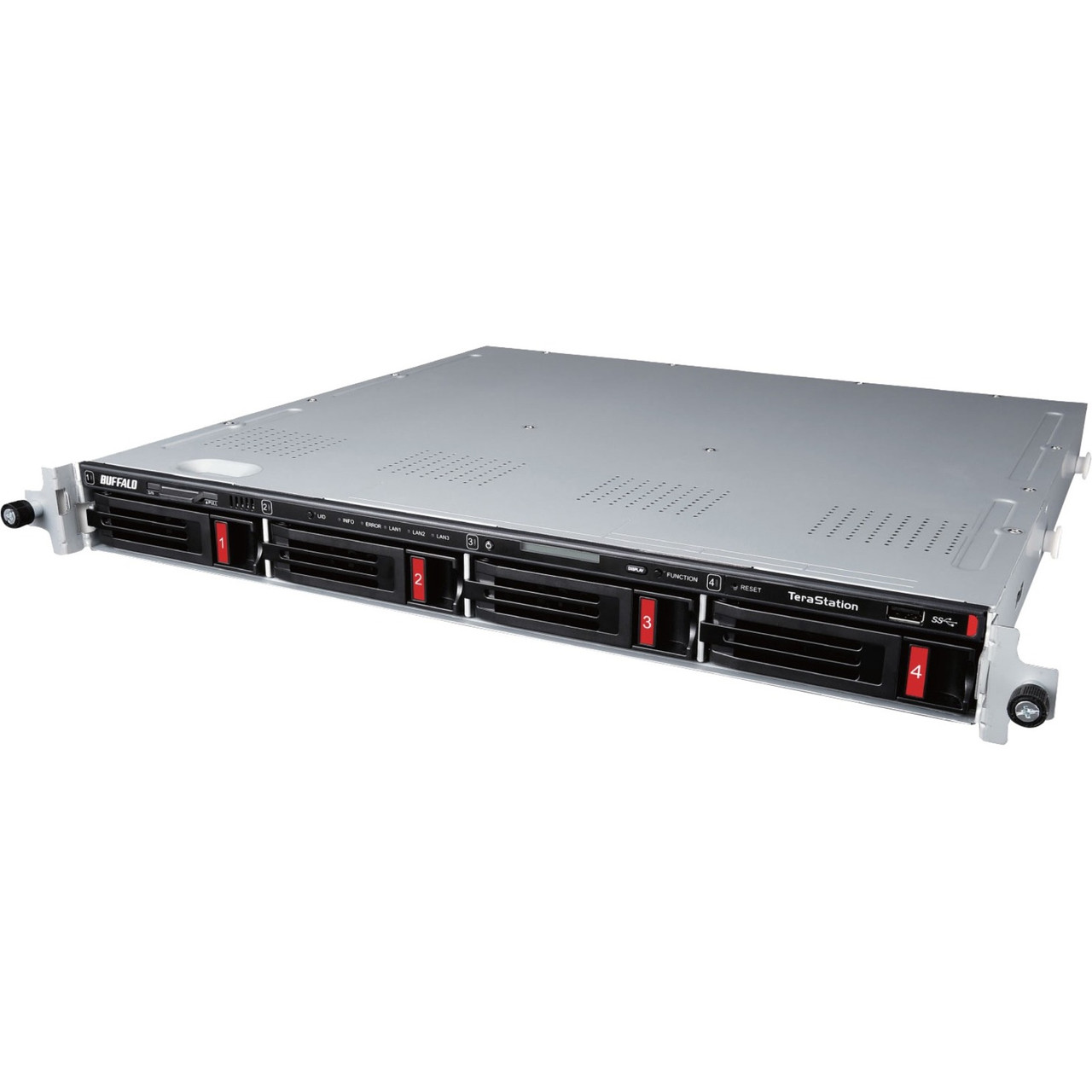 Buffalo TeraStation TS5410RN SAN/NAS Storage System - Annapurna Labs Alpine AL-314 Quad-core (4 Core) 1.70 GHz - 4 x HDD Supported - 4 x HDD Installed - 48 TB Installed HDD Capacity - TS5410RN4804