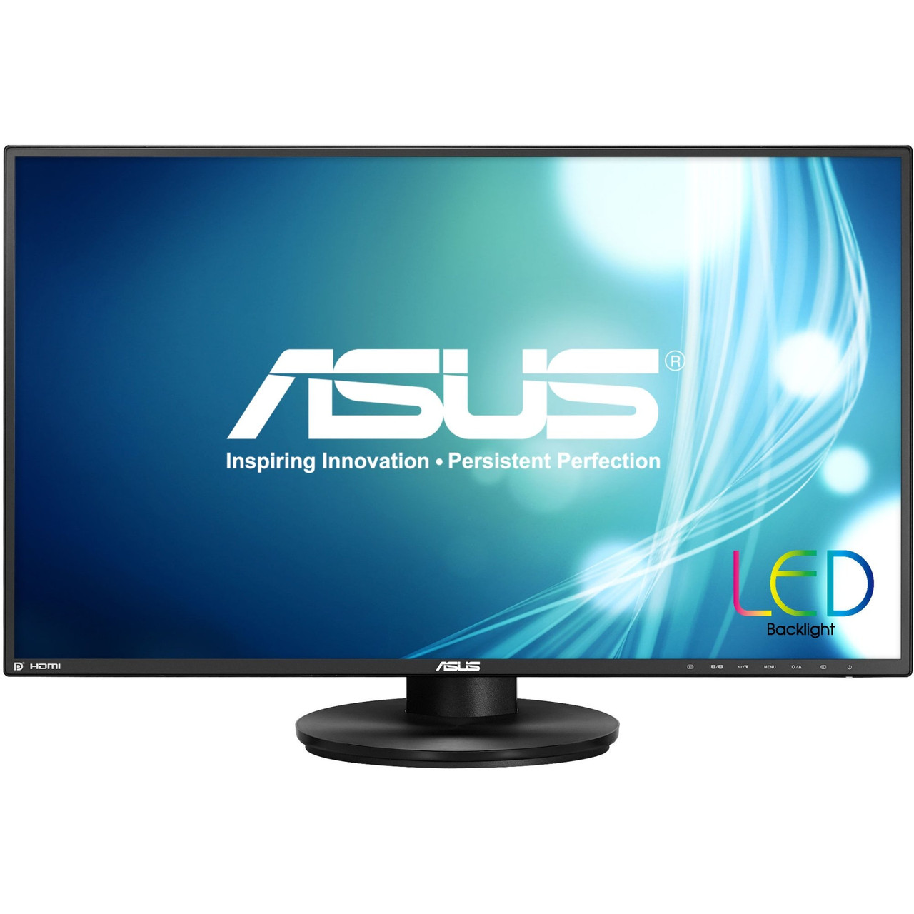 Asus VN279QL 27" Full HD LED LCD Monitor - 16:9 - Black - 27" Class - Advanced-Multi-domain Vertical Alignment Plus (A-MVA+) - 1920 x 1080 - 16.7 Million Colors - 300 Nit - 5 ms - 75 Hz Refresh Rate - HDMI - VGA - DisplayPort - VN279QL