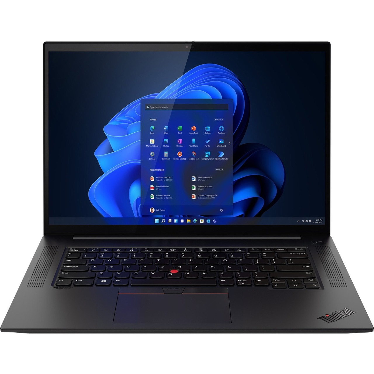 Lenovo ThinkPad X1 Extreme Gen 5 21DE0046US 16" Touchscreen Notebook - WQUXGA - 3840 x 2400 - Intel Core i7 12th Gen i7-12800H Tetradeca-core (14 Core) 2.40 GHz - 16 GB Total RAM - 1 TB SSD - Black Weave - Intel Chip - Windows 11 - 21DE0046US