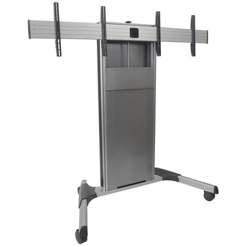 Chief FUSION Dual Monitor Extension Accessory for XPAU and XVAU Carts (Silver) - FCA623S