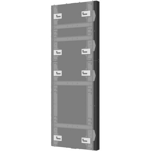 Chief 3 High LED Side Covers for Samsung IFH & IER Series - Black - 2 - 63.8" Height x 0.9" Width x 3.7" Depth- TILSC3HIFH