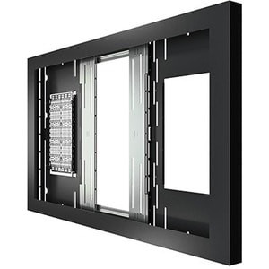 Chief Impact Landscape 50" On-Wall Kiosk - Black - LW50UB