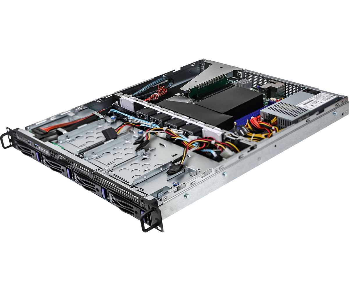AsRock Rack 1U4LW-ICX/2T 1U Rackmount Server Barebone 4 Bays 3rd Gen Intel Xeon Scalable processors Single Socket P+(LGA 4189) C621A Dual 10GLAN - 1U4LW-ICX/2T