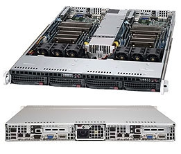 Supermicro 1U Server SYS-6017TR-TFF Barebone Server - SYS-6017TR-TFF
