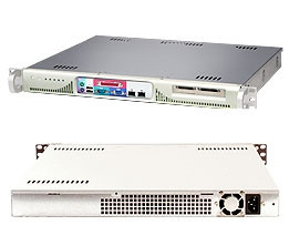 Supermicro 1U Server SYS-5015M-MF Barebone Single LGA 775 Socket ZIF 1x3.5'' Internal Drive Bay 2 PCI-e Gigabit LAN Ports ATI Graphics 260W power supply