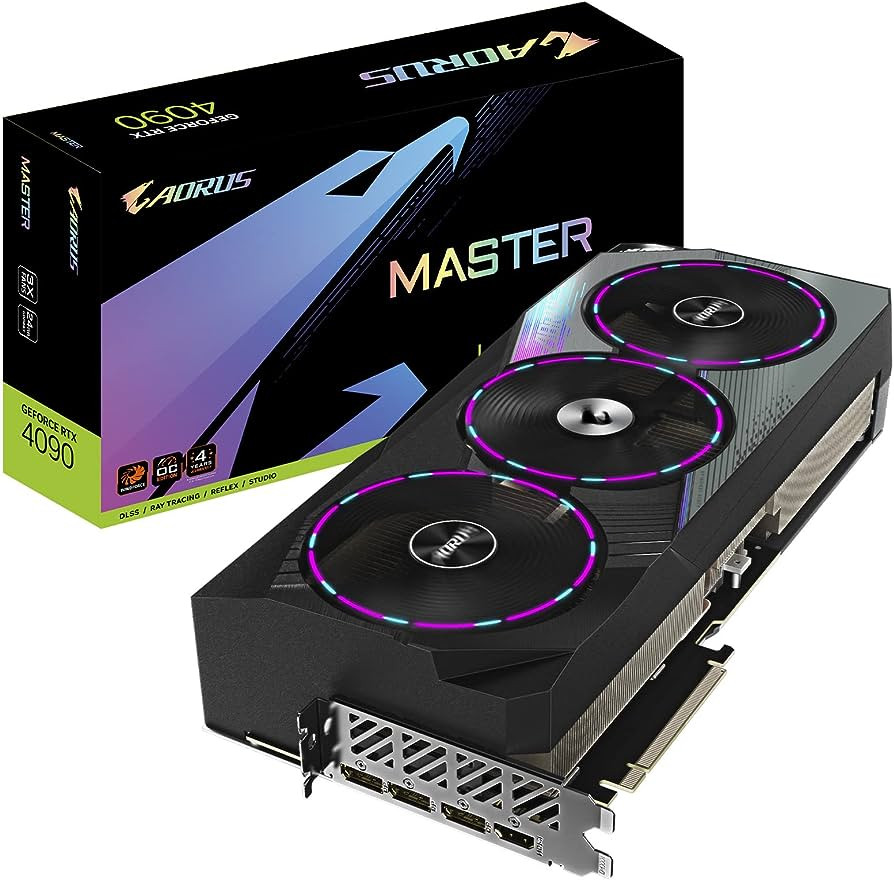 Gigabyte AORUS GeForce RTX 4090 MASTER 24G - GV-N4090AORUS M-24GD