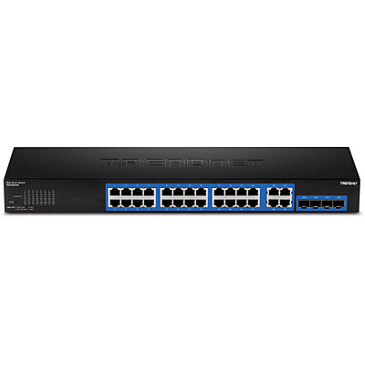 Trendnet 28-Port Gigabit Web Smart Switch, Limited Lifetime Warranty - TEG-284WS