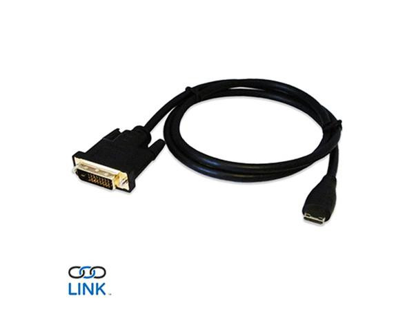 Total Micro 3.3 Mini Hdmi (19-Pin Male) To Dvi-D Single Link (19-Pin Male) Adapter Allows You To Connect Your Mini Hdmi Enabled Device To A Dvi Equipped Display. Lifetime Limited Warranty - MINH-DVI-TM