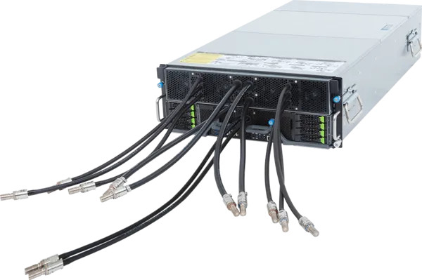 Gigabyte HPC/AI Server - 5th/4th Gen Intel Xeon Scalable - 4U DP NVIDIA HGX B200 DLC - G4L3-SD1-LAX5